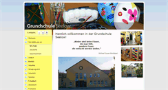 Desktop Screenshot of grundschule-seelow.de